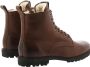 Blackstone SG49 OLD YELLOW LACE UP BOOT SHEEPSKIN Man Brown - Thumbnail 4