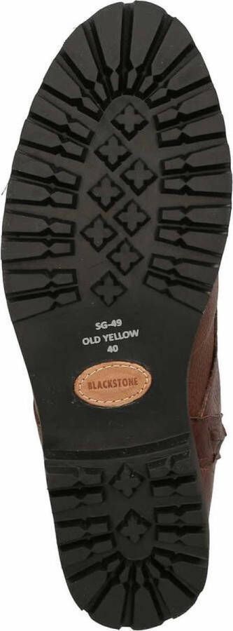 Blackstone JAXON Old Yellow Boots Man Brown