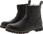 Blackstone OM63 BLACK MEN'S BOOT SHEEPSKIN Man Black - Thumbnail 8