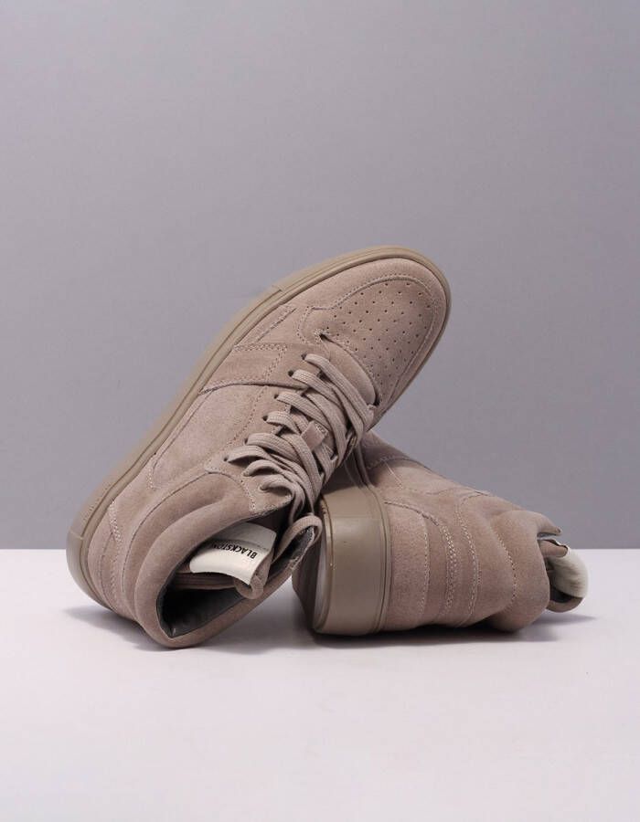 Blackstone KEYLA YL51 WEATHERED TEAK HIGH SNEAKER Vrouw Beige - Foto 9