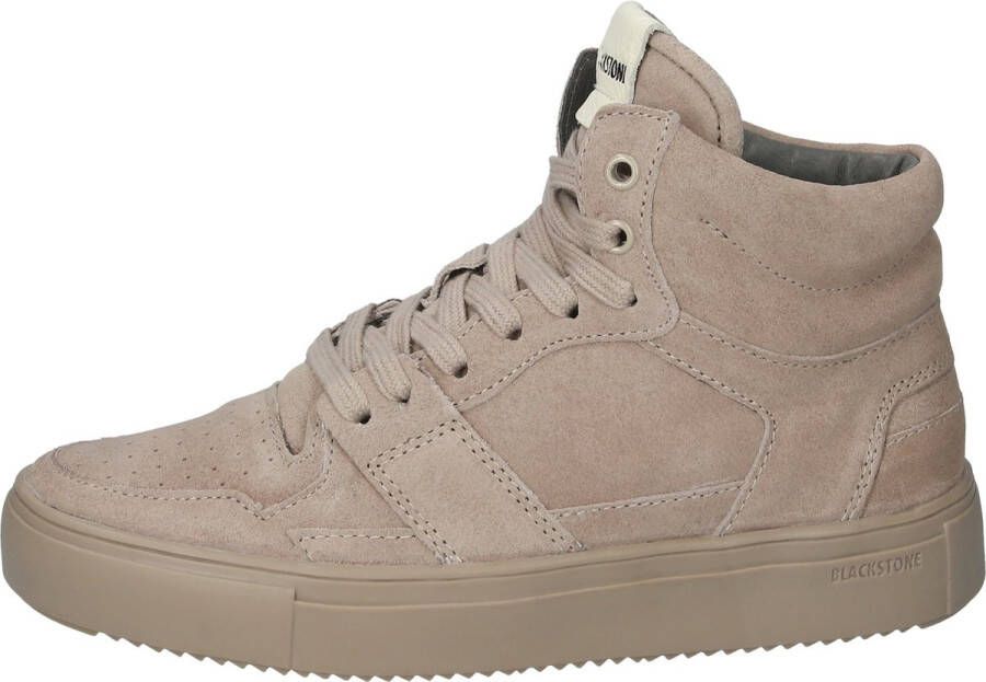 Blackstone KEYLA YL51 WEATHERED TEAK HIGH SNEAKER Vrouw Beige - Foto 5