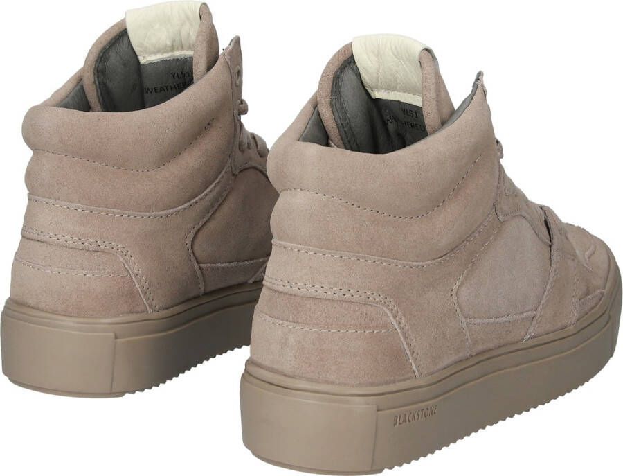 Blackstone KEYLA YL51 WEATHERED TEAK HIGH SNEAKER Vrouw Beige - Foto 6