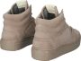 Blackstone KEYLA YL51 WEATHERED TEAK HIGH SNEAKER Vrouw Beige - Thumbnail 6