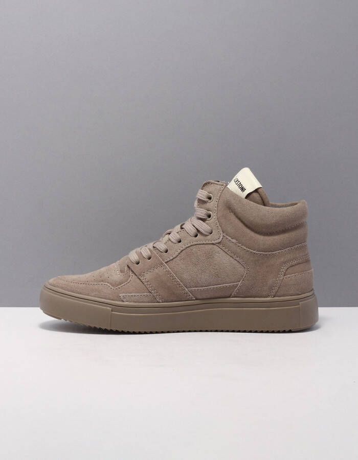 Blackstone KEYLA YL51 WEATHERED TEAK HIGH SNEAKER Vrouw Beige - Foto 8