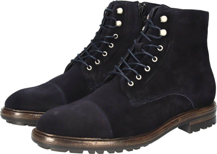 Blackstone LESTER Navy Lace-ups Man Dark blue