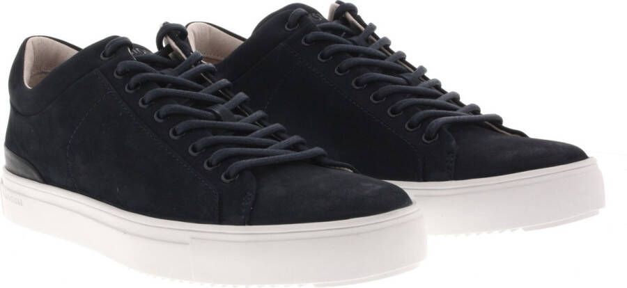 Blackstone Donker Denim Sneaker Minimalistische Stijl Blue Heren - Foto 4