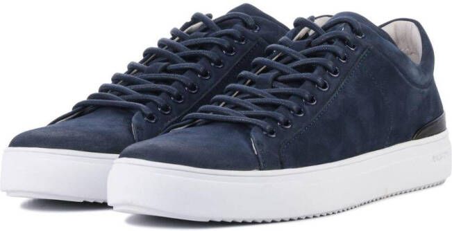 Blackstone Donker Denim Sneaker Minimalistische Stijl Blue Heren - Foto 10