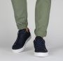 Blackstone Donker Denim Sneaker Minimalistische Stijl Blue Heren - Thumbnail 12