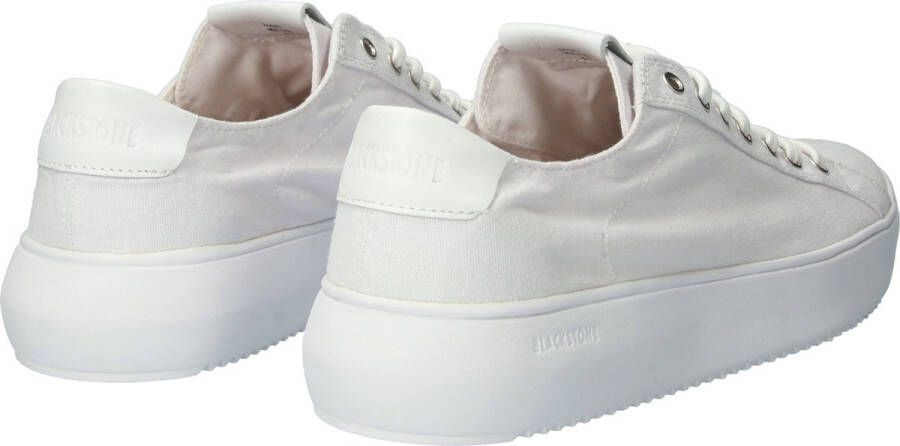 Blackstone MORGAN ZG30 WHITE CANVAS LOW SNEAKER Man White