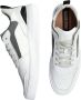 BLACKSTONE Lage Sneakers Heren Mykel Maat: 43 Materiaal: Leer Kleur: Wit - Thumbnail 14