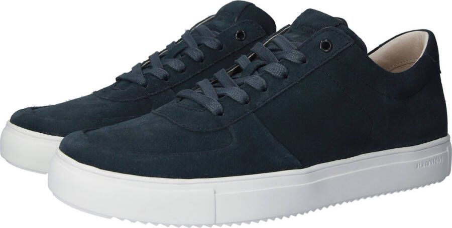 Blackstone OLIVER ZG08 TOTAL ECLIPSE LOW SNEAKER Man Blue