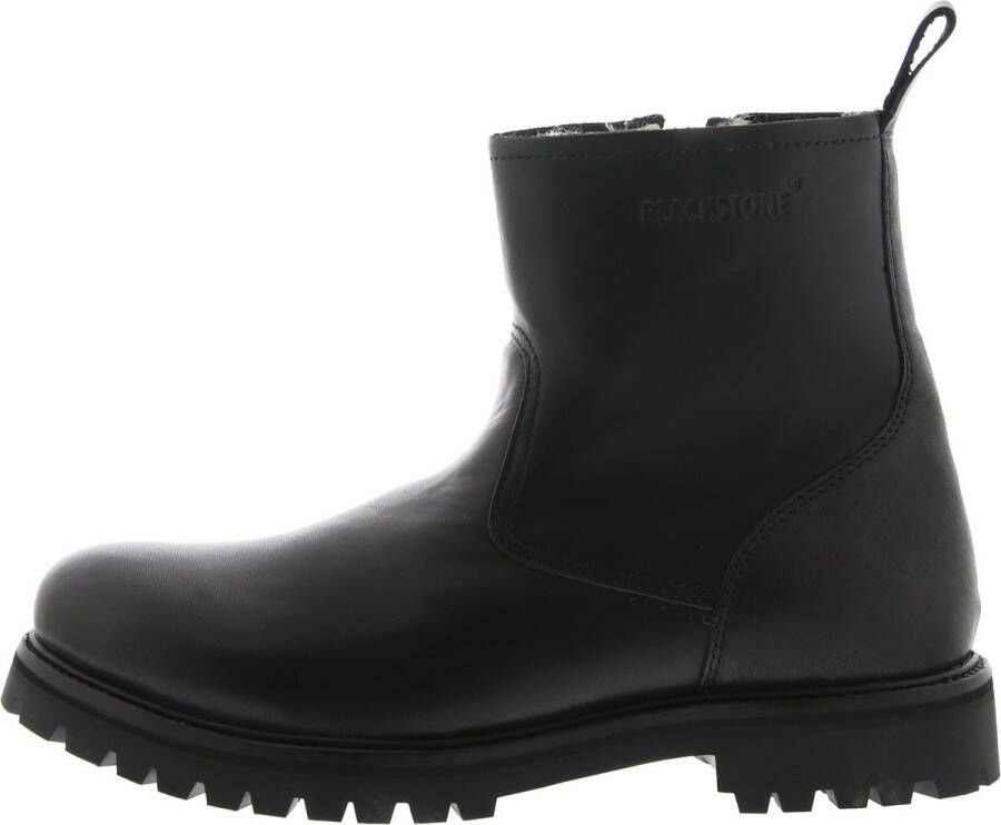 Blackstone OM63 NERO MEN'S BOOT SHEEPSKIN Man Black