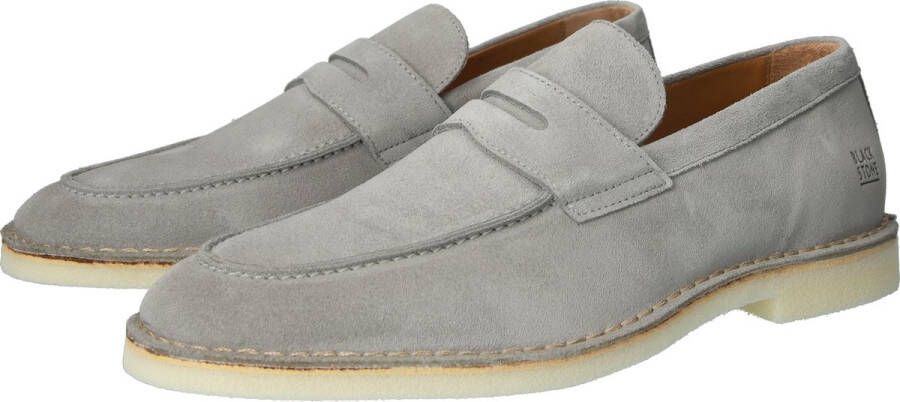 Blackstone OSCAR ZG42 LIGHT GREY LOAFER Man Grey