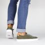 Blackstone Canvas Sneaker Tristan Beetle Style Green Heren - Thumbnail 6