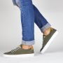 Blackstone Canvas Sneaker Tristan Beetle Style Green Heren - Thumbnail 7