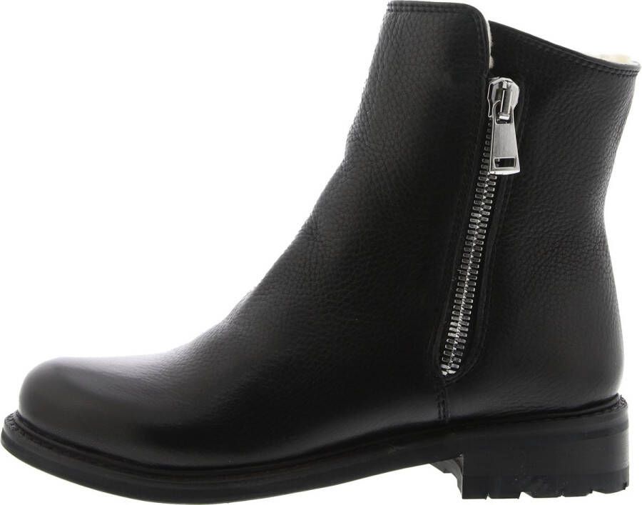 Blackstone QL05 BLACK WOMENS BOOT SHEEPSKIN Vrouw Black