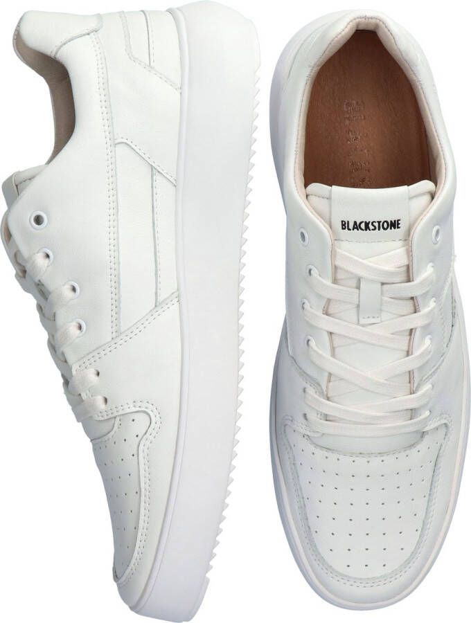 Blackstone RIGGS ZG14 WHITE LOW SNEAKER Man White