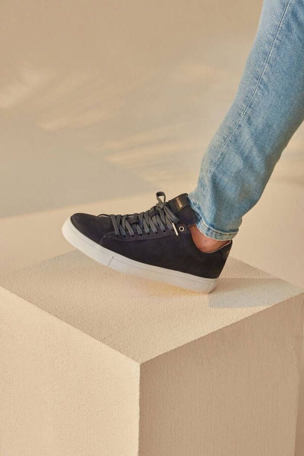 Blackstone RM51 NAVY LOW SNEAKER Man Blue