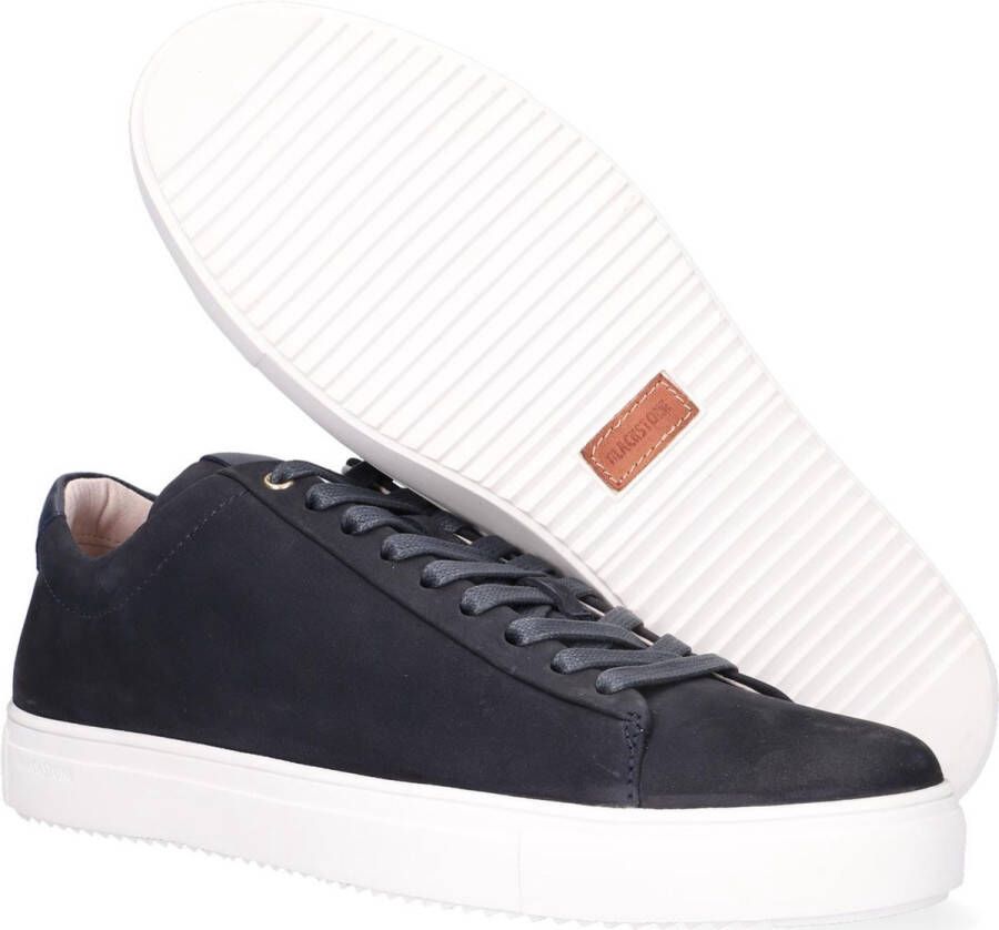 Blackstone RM51 NAVY LOW SNEAKER Man Blue