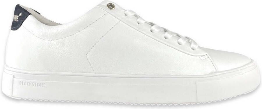 Blackstone ROGER LOW White Navy Sneaker (low) Man White