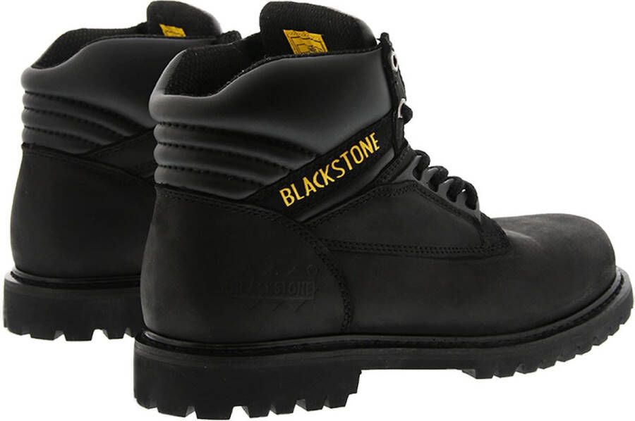 Blackstone schoen 929 6 oil nubuck black