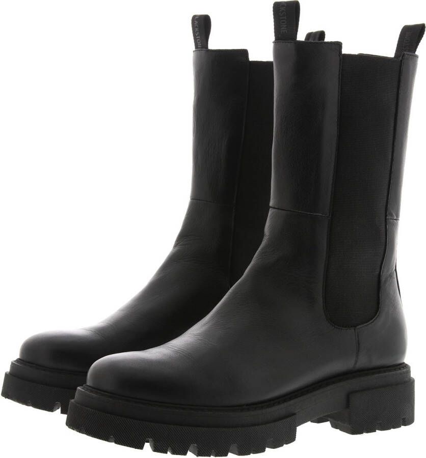 Blackstone UL93 BLACK HIGH CHELSEA BOOT Vrouw Black