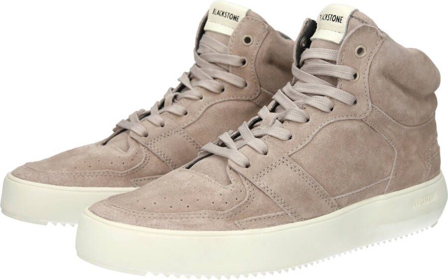 Blackstone Weathered Teak Sneaker (high) Man Taupe