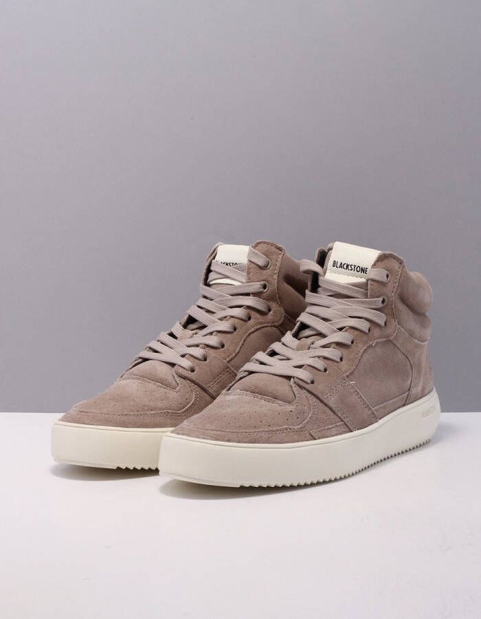 Blackstone Weathered Teak Sneaker (high) Man Taupe