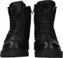 Blackstone WL02 BLACK LACE UP BOOT SHEEPSKIN Vrouw Black - Thumbnail 9