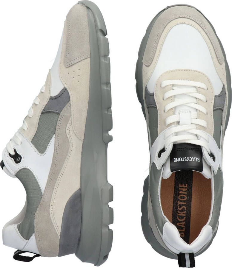 Blackstone XG14 WHITE GREY CHUNKY SNEAKER Man White