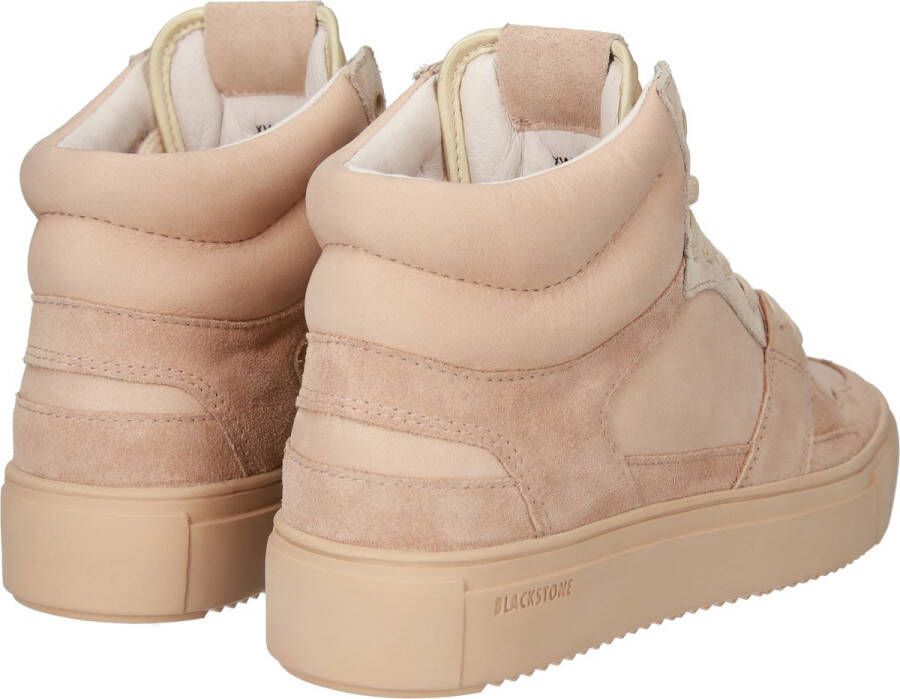 Blackstone XW42 HAZELNUT HIGH TOP SNEAKER Vrouw Beige