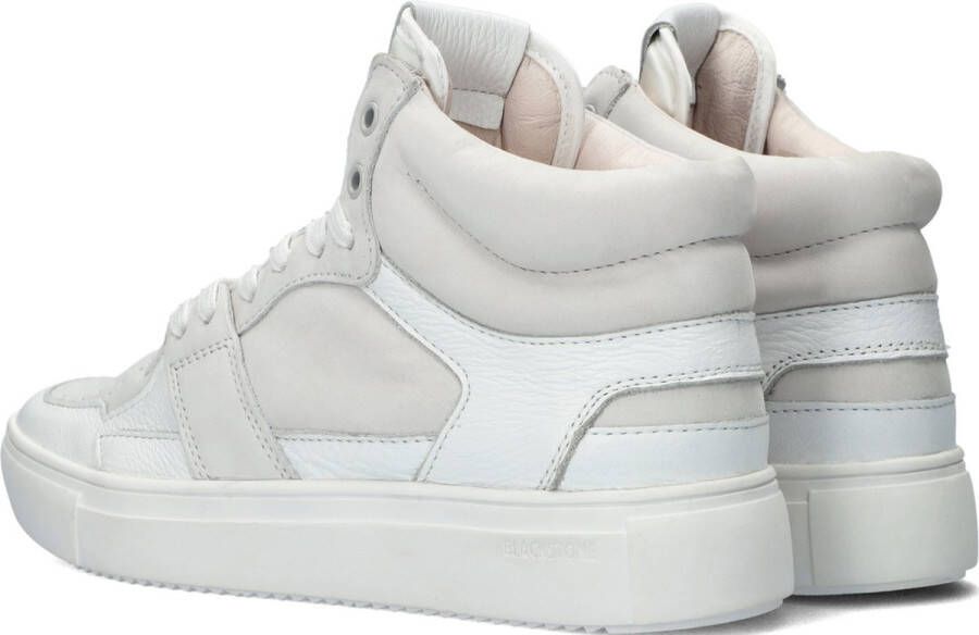 Blackstone XW42 WHITE HIGH TOP SNEAKER Vrouw White