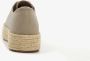 BLUE BOX dames sneakers met jute details Beige - Thumbnail 3