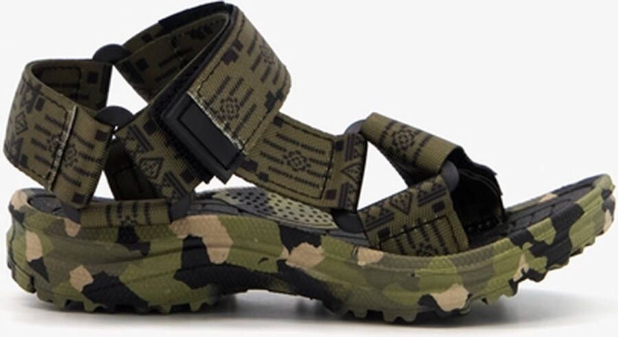 BLUE BOX jongens sandalen met camouflageprint Groen