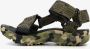 BLUE BOX jongens sandalen met camouflageprint Groen - Thumbnail 6