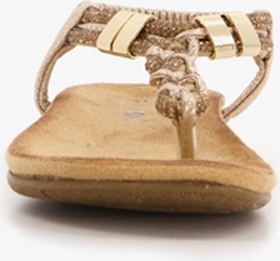 BLUE BOX meisjes sandalen goud met bandjes