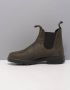 Blundstone Chelsea Laarzen Loop in Stijl met Dark Olive Breast Beatle El Side Boot Input Crust Green Unisex - Thumbnail 2