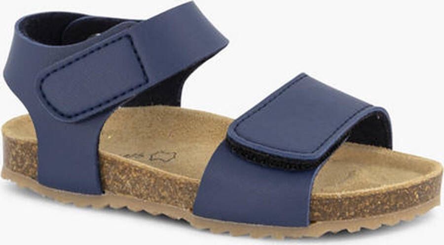 bobbi shoes Blauwe sandaal klittenband