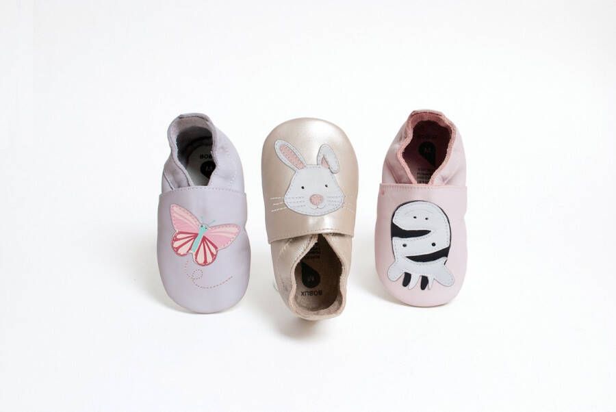 Bobux Babyslofjes Soft Soles Blossom Twinkle Small