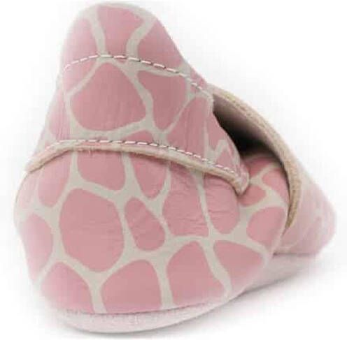 Bobux Babyslofjes Soft Soles Milk Giraffe Print Large