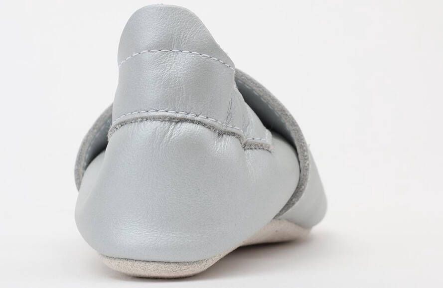 Bobux Soft Soles Silver Hop Babyslofjes