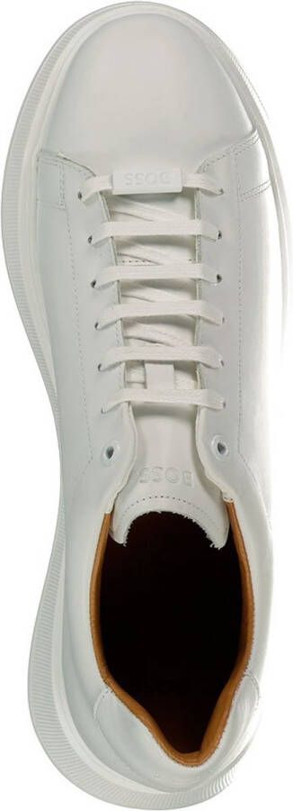 Hugo Boss Witte Lage Top Sneakers Bulton Runn White Heren