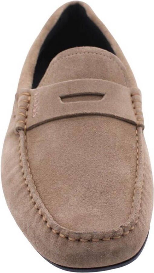 Boss Noel Mocc Mocassins Instappers Heren Beige