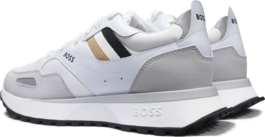 Boss Sneaker Wit Mannen Lente Zomer Collectie Leer