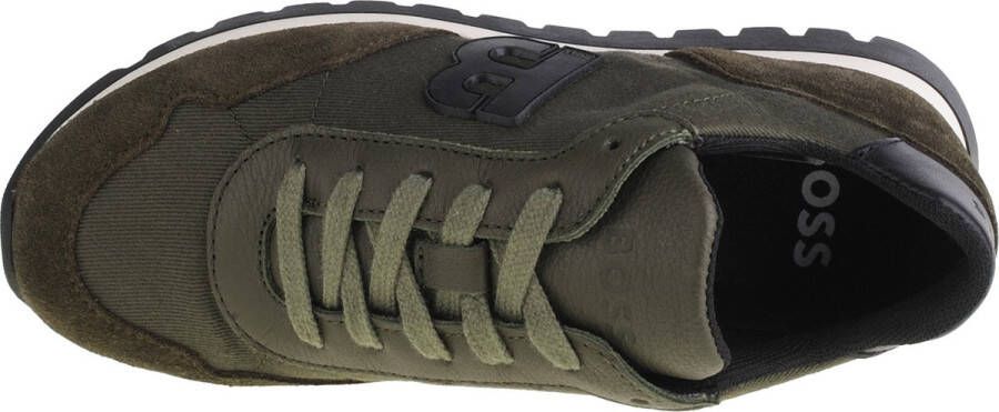 BOSS Trainers J29319-665 voor een jongen Groen Sneakers