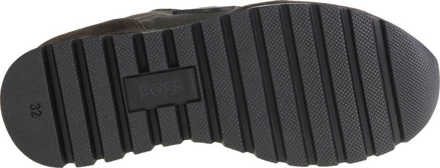 BOSS Trainers J29319-665 voor een jongen Groen Sneakers