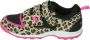 Brabo Velcro Leopard Junior Sportschoenen Korfbal Brown Black - Thumbnail 10