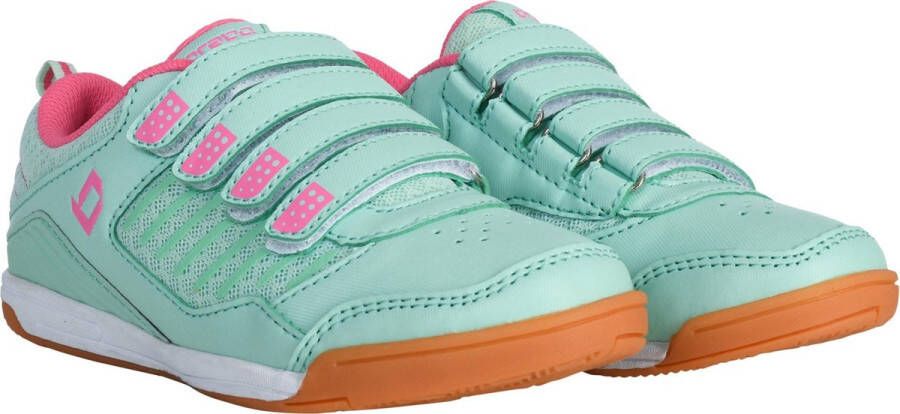 Brabo Velcro Indoor Hockeyschoenen Kinderen Light Green