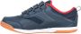 Brabo Velcro Indoor Hockeyschoenen Kinderen Navy Red - Thumbnail 4