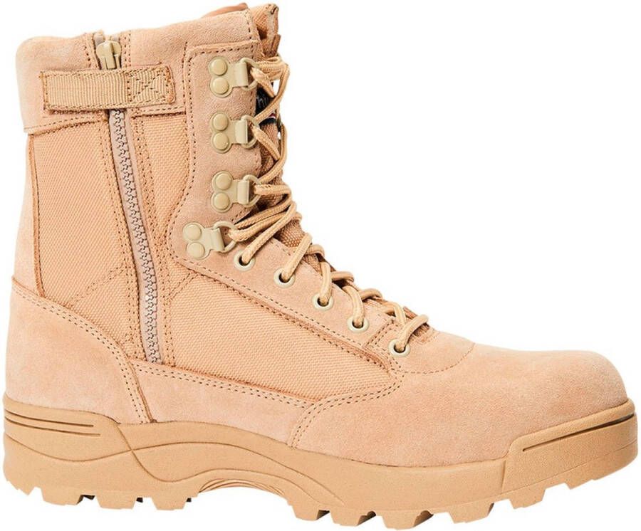 Brandit Tactical Zipper Boots Veterlaars 47 Shoes Creme